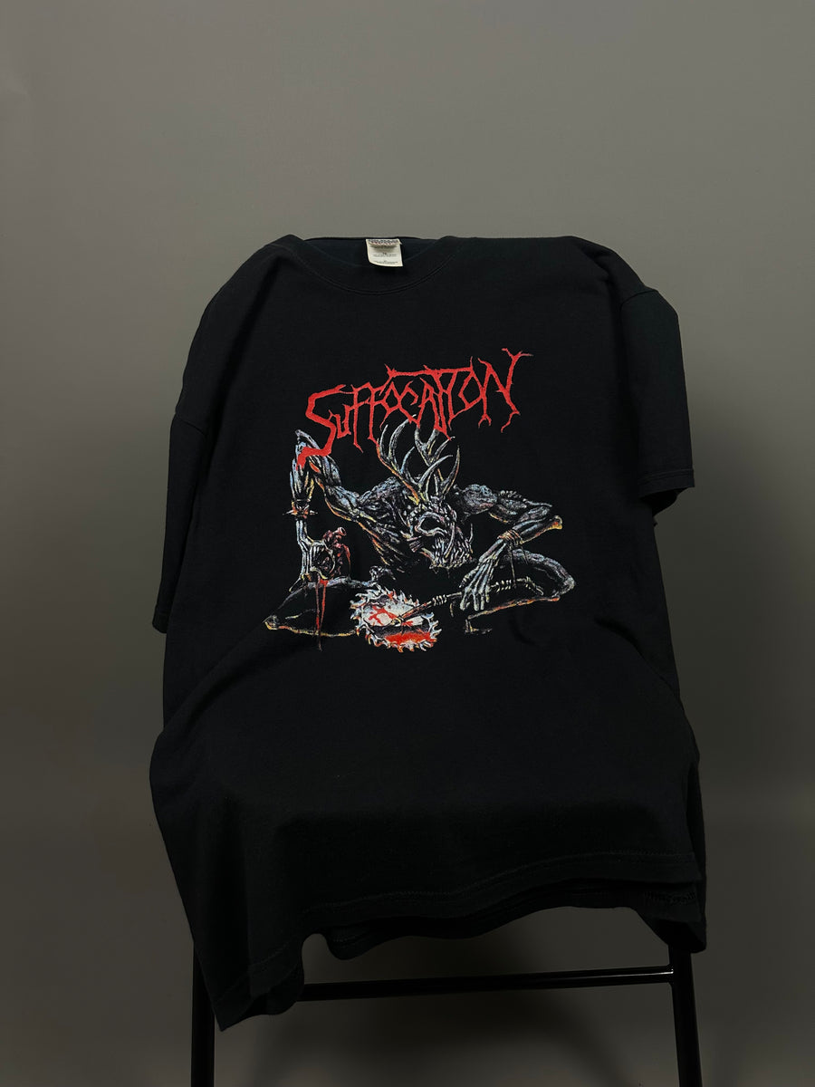 窒息 90年代 人間の排泄物 ヴィンテージ Tシャツ