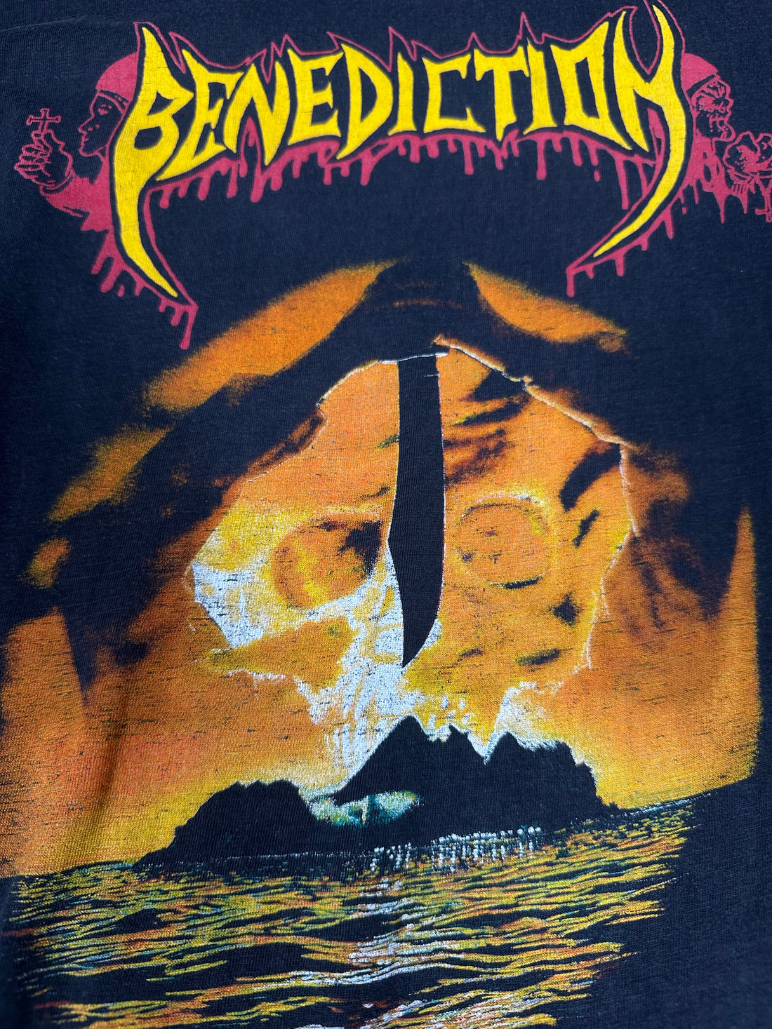 1990年ヴィンテージ ベネディクション サブコンシャス テラー Tシャツ