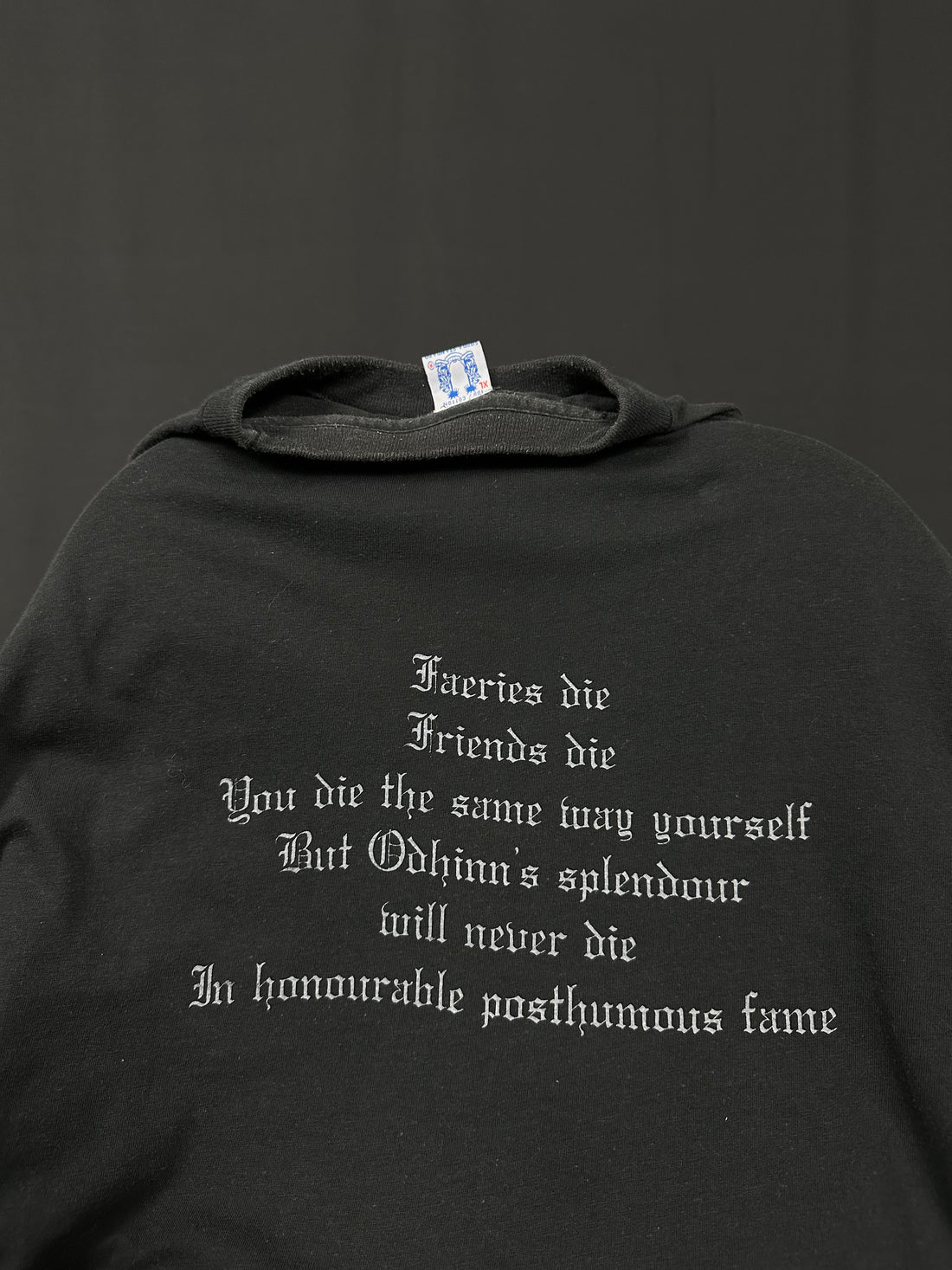 ヴィンテージ 1993 Burzum Det Some Engar Var T シャツ