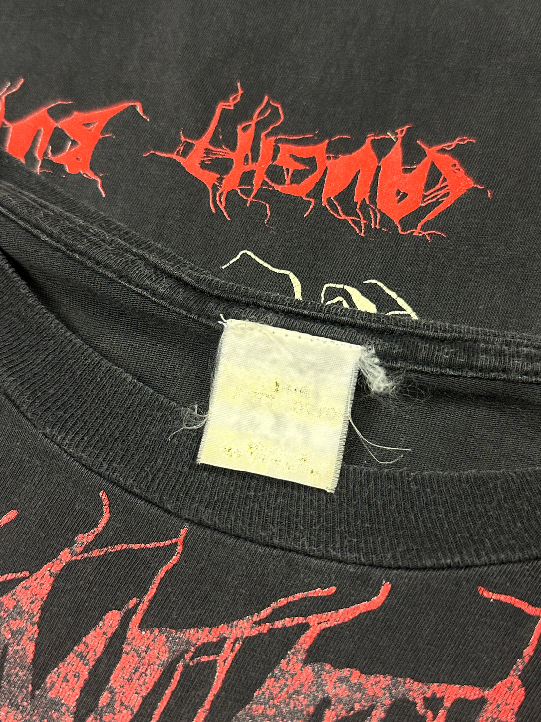 1991年 バターを塗っているところを目撃されたという強烈な悪臭のヴィンテージTシャツ