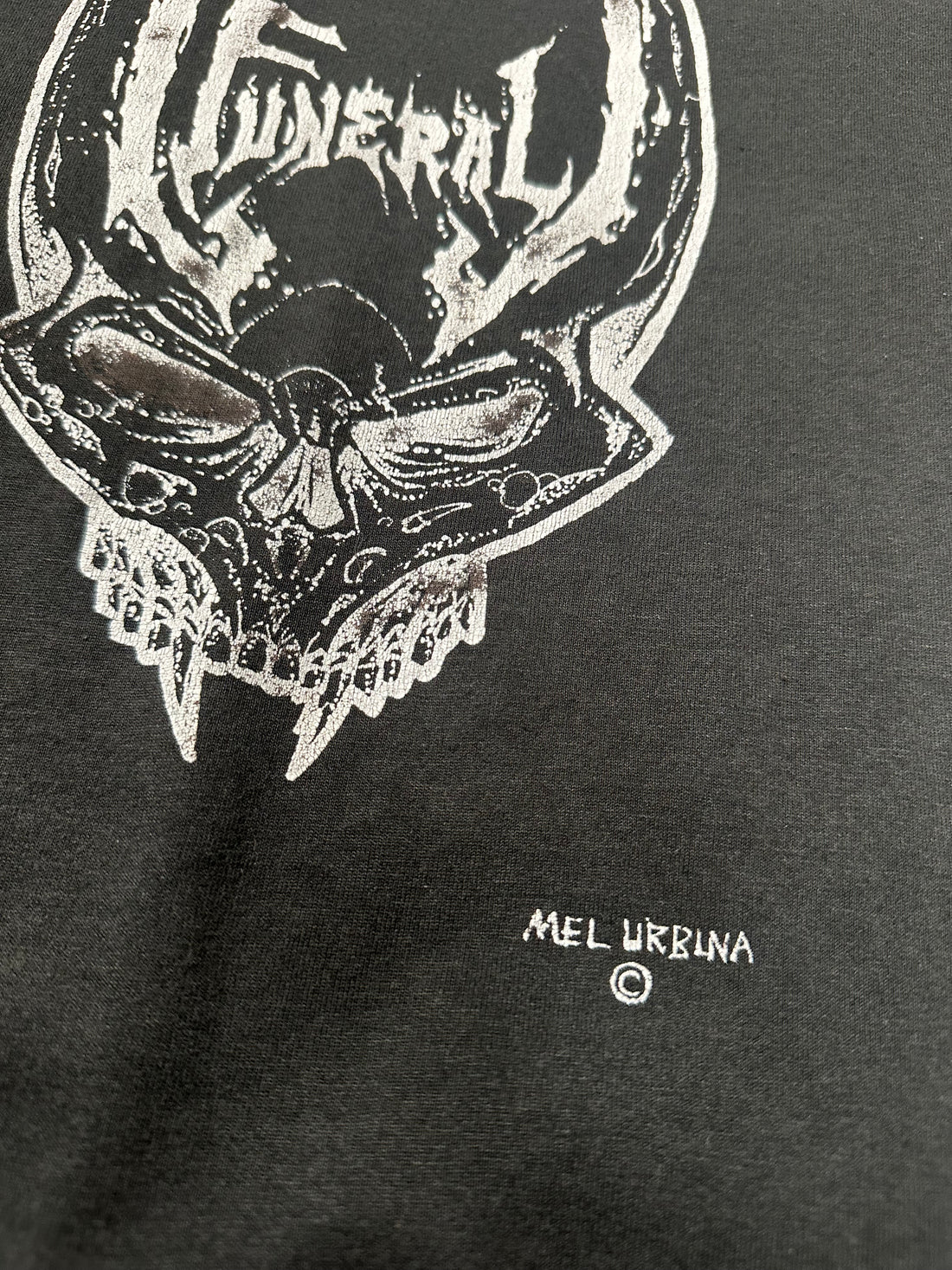 1998年ヴィンテージ葬儀Tシャツ