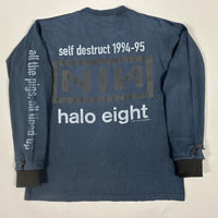 Vintage 1994 Nine Inch Nails Halo Eight Downward Spiral Longsleeve