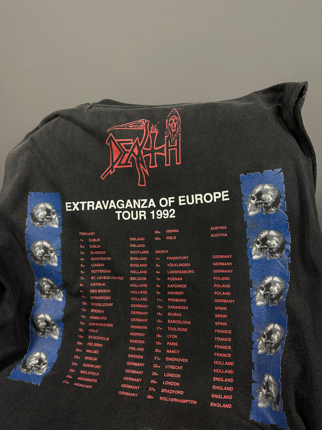 Death 1991 Extravaganza ヴィンテージ タンクトップ シャツ