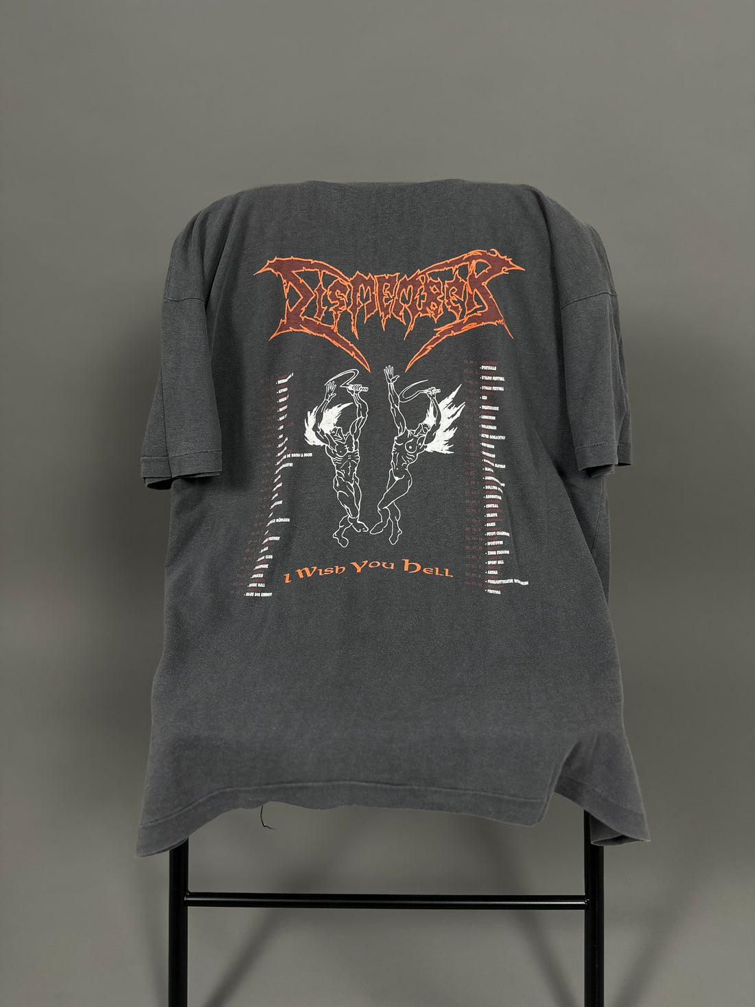 Vintage 1991 Dismember Everflowing Stream T-Shirt