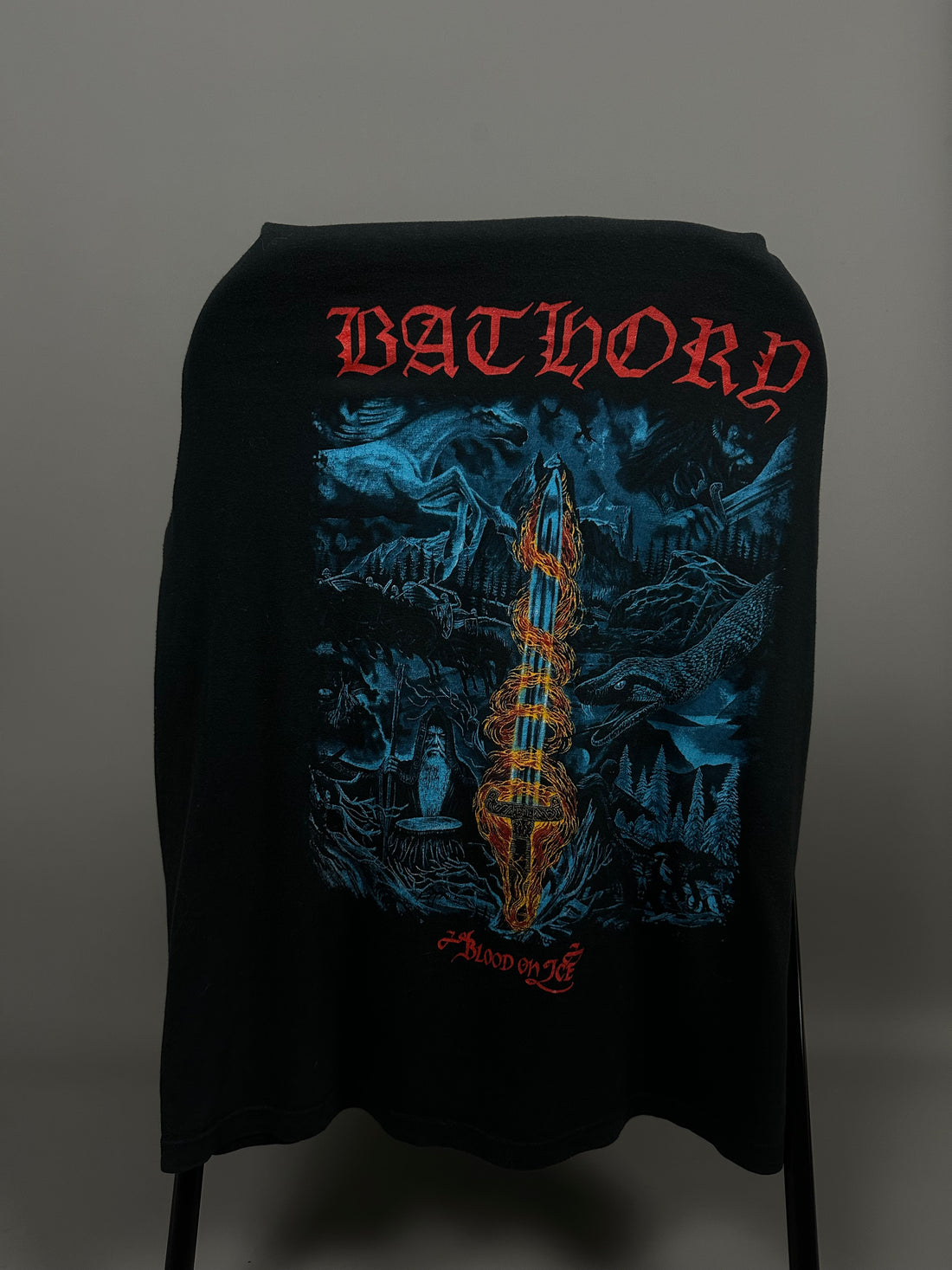 バソリー 1990年代 ブラッド・オン・アイス ヴィンテージTシャツ