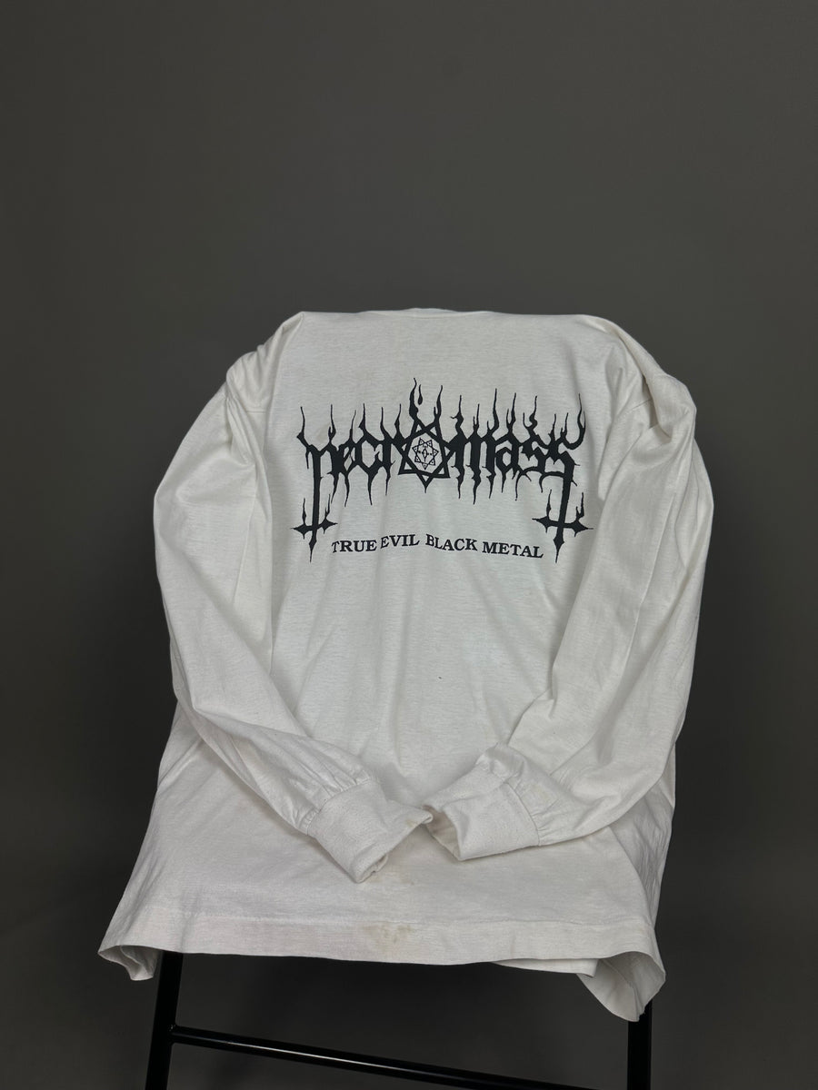 ヴィンテージ 1994 ネクロマス ブラックメタル ロングスリーブ