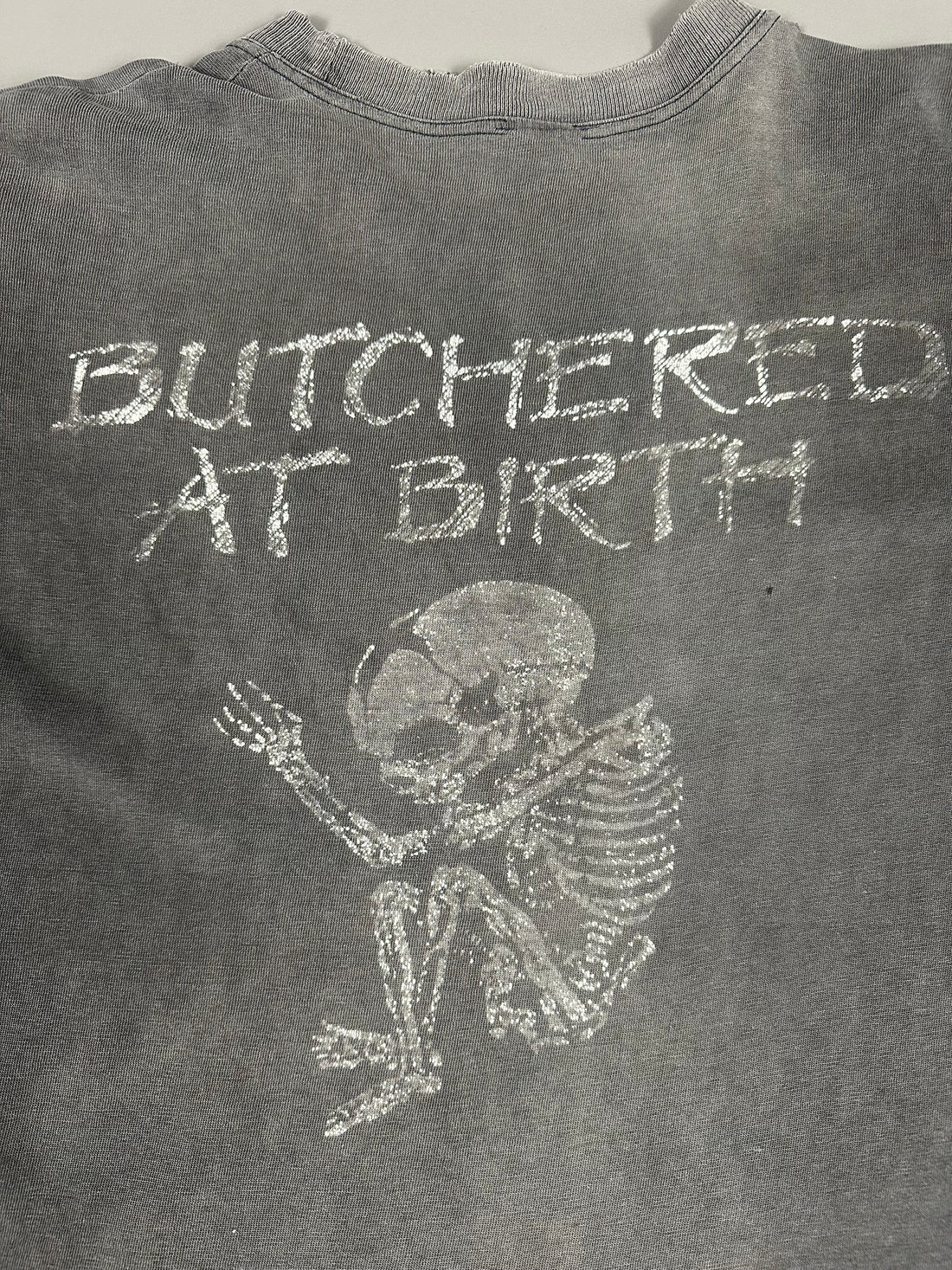 Vintage 1991 Cannibal Corpse Butchered At Birth T-Shirt