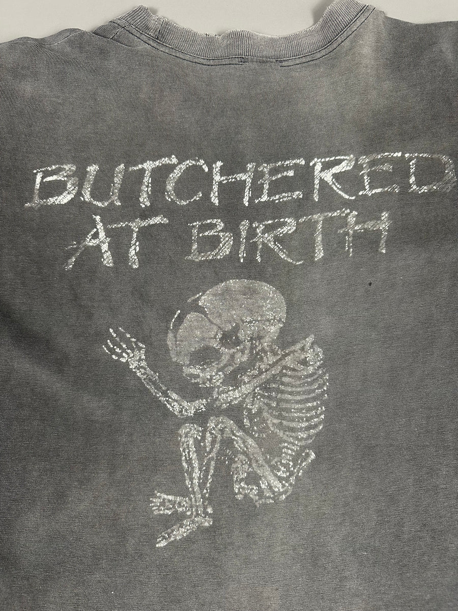 Vintage 1991 Cannibal Corpse Butchered At Birth T-Shirt