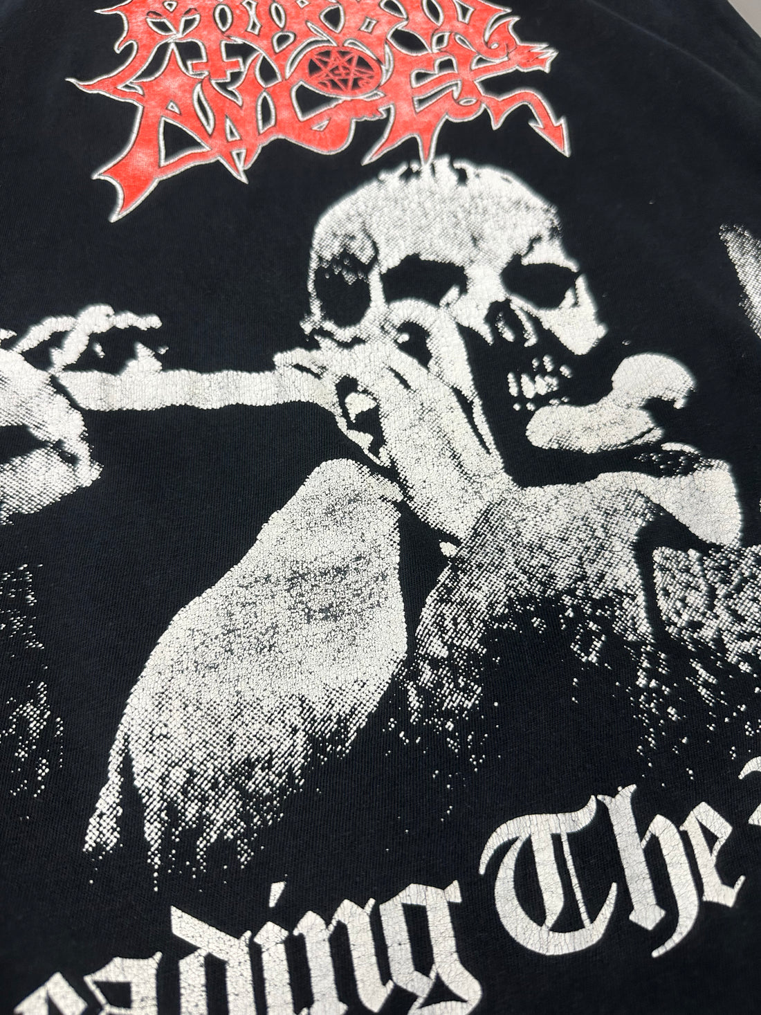 1991年ヴィンテージ モービッド・エンジェル リーディング・ザ・ラッツ ノースリーブTシャツ