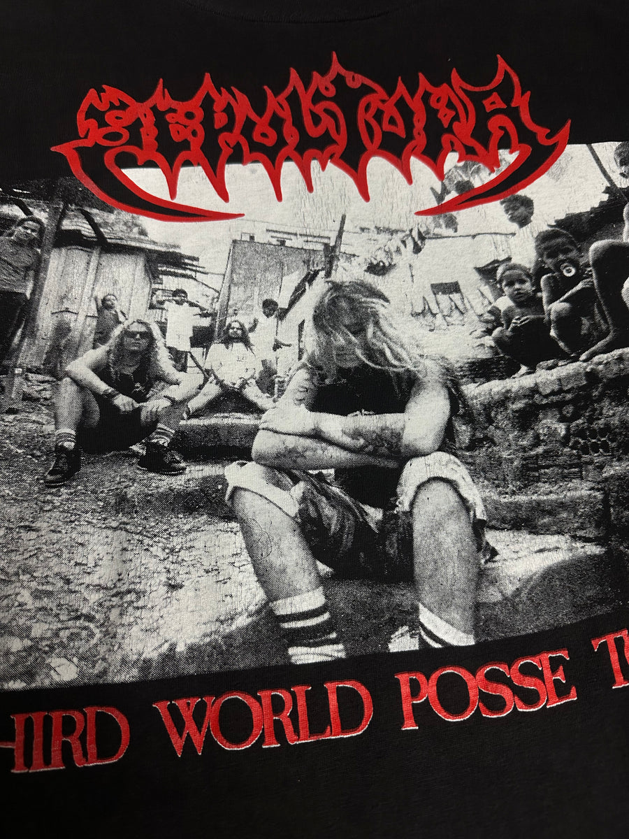 ヴィンテージ 1992 セパルトゥラ サード・ワールド・ポッセ ロングスリーブ