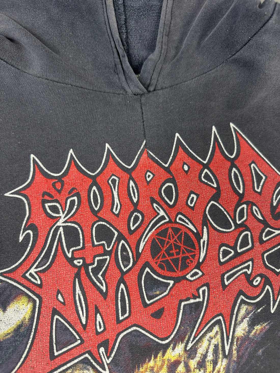 1990年代のヴィンテージ モービッド・エンジェル アニヒラトン スウェットシャツ