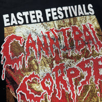 Vintage 1994 Cannibal Corpse Bleeding Easter Festivals T-Shirt