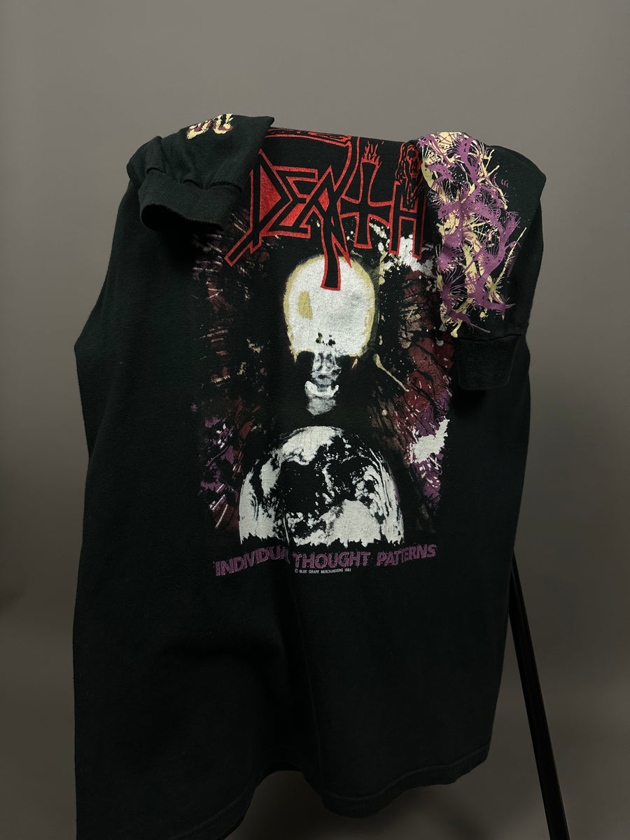 Death 1993 インディビジュアル・ソート・パターン ヴィンテージ ロングスリーブ