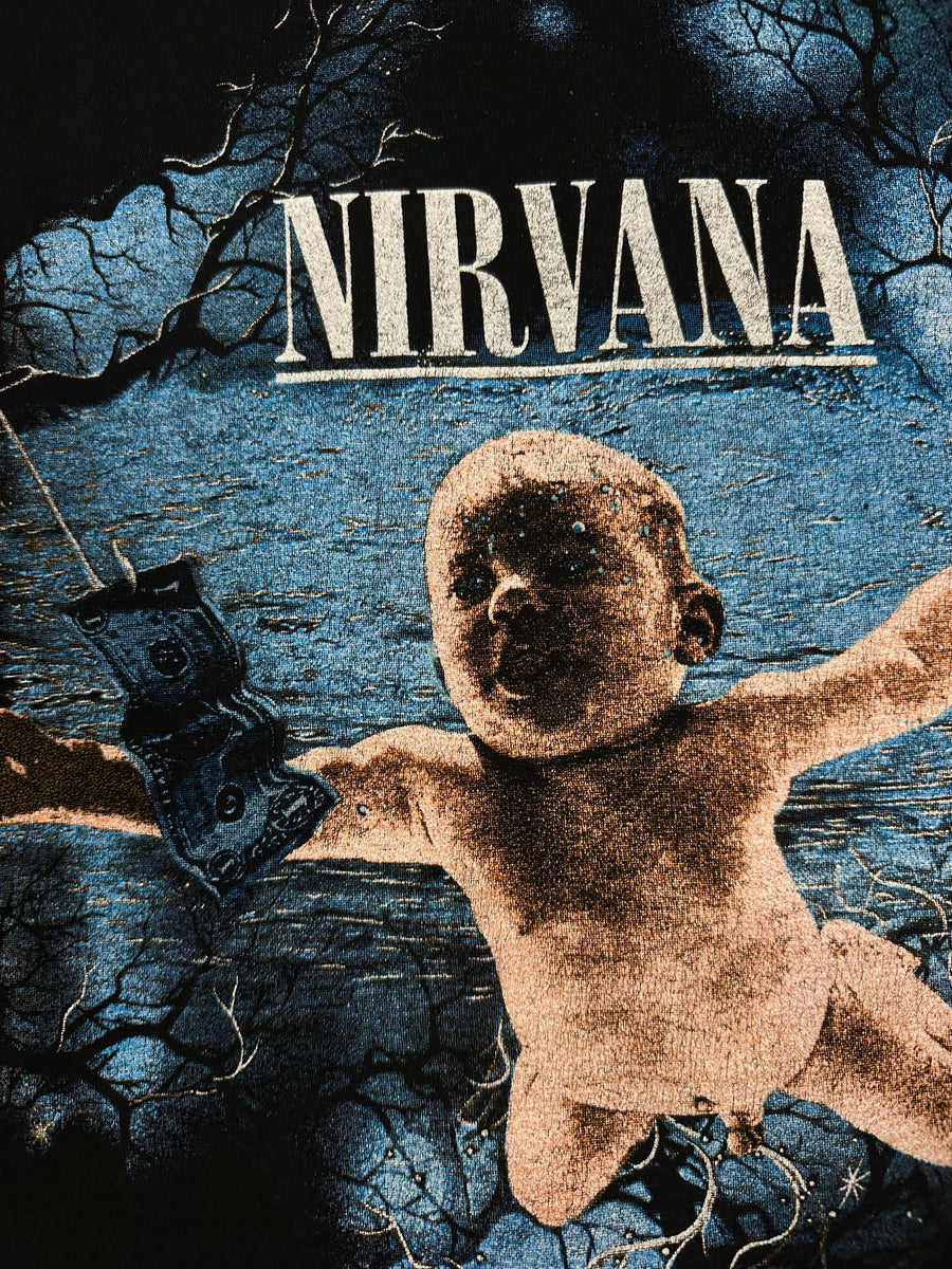 ニルヴァーナ 1995 イン・ユーテロ / ネヴァーマインド ヴィンテージ Tシャツ