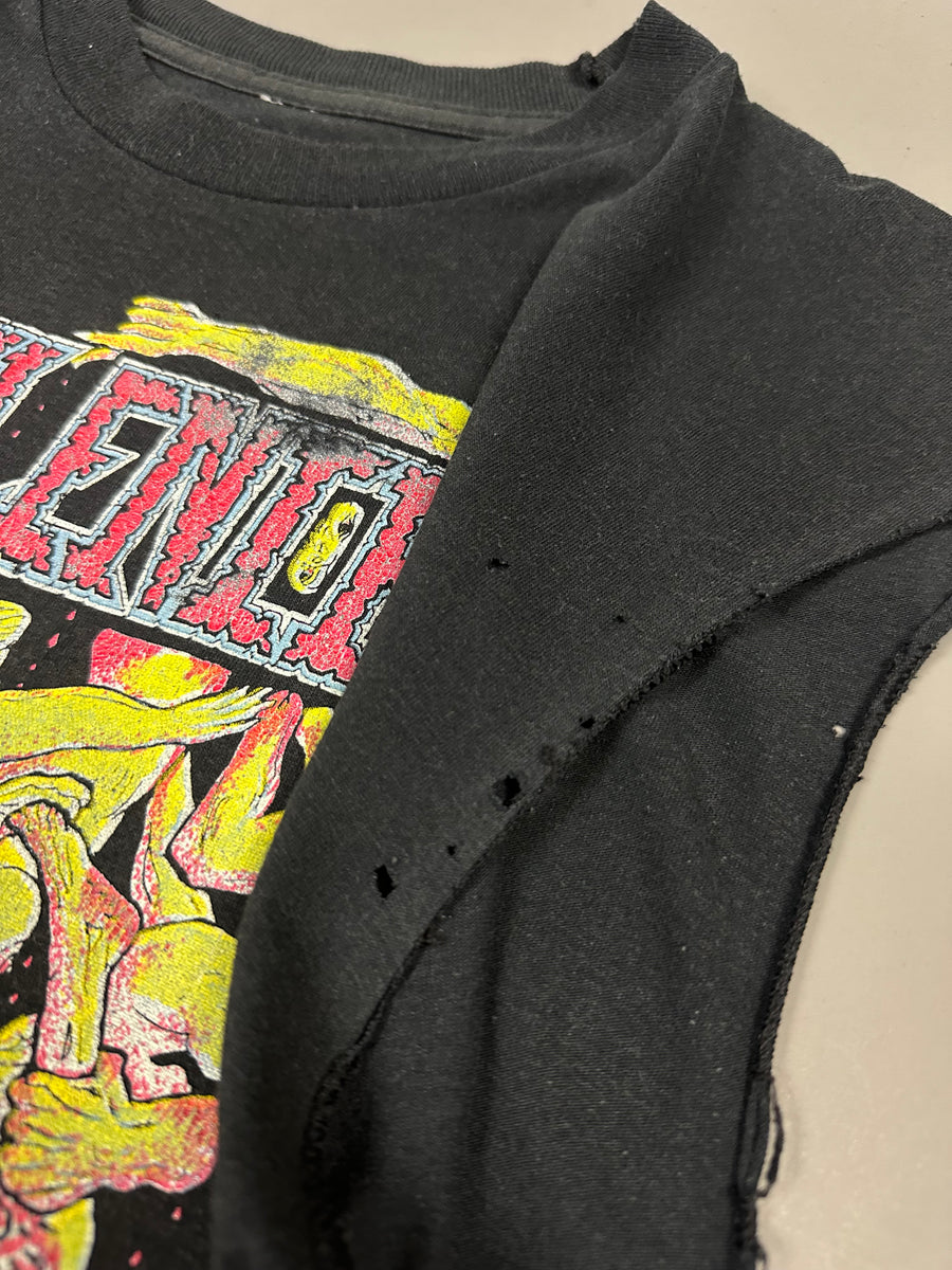 ペスティレンス 1990 コンシューミング・ザ・デッド ヴィンテージ Tシャツ タンクトップ