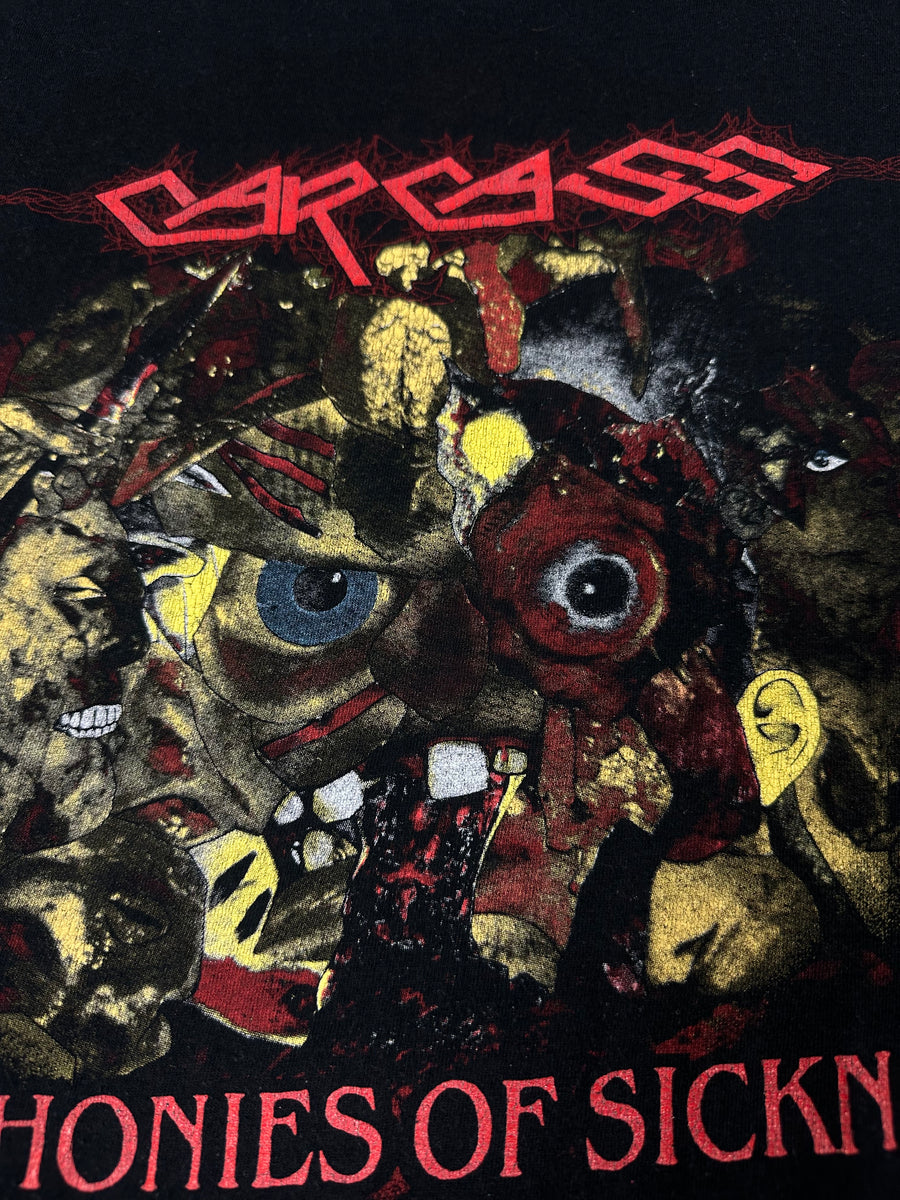 カーカス 1990 シンフォニーズ・オブ・シックネス ヴィンテージ Tシャツ タンクトップ