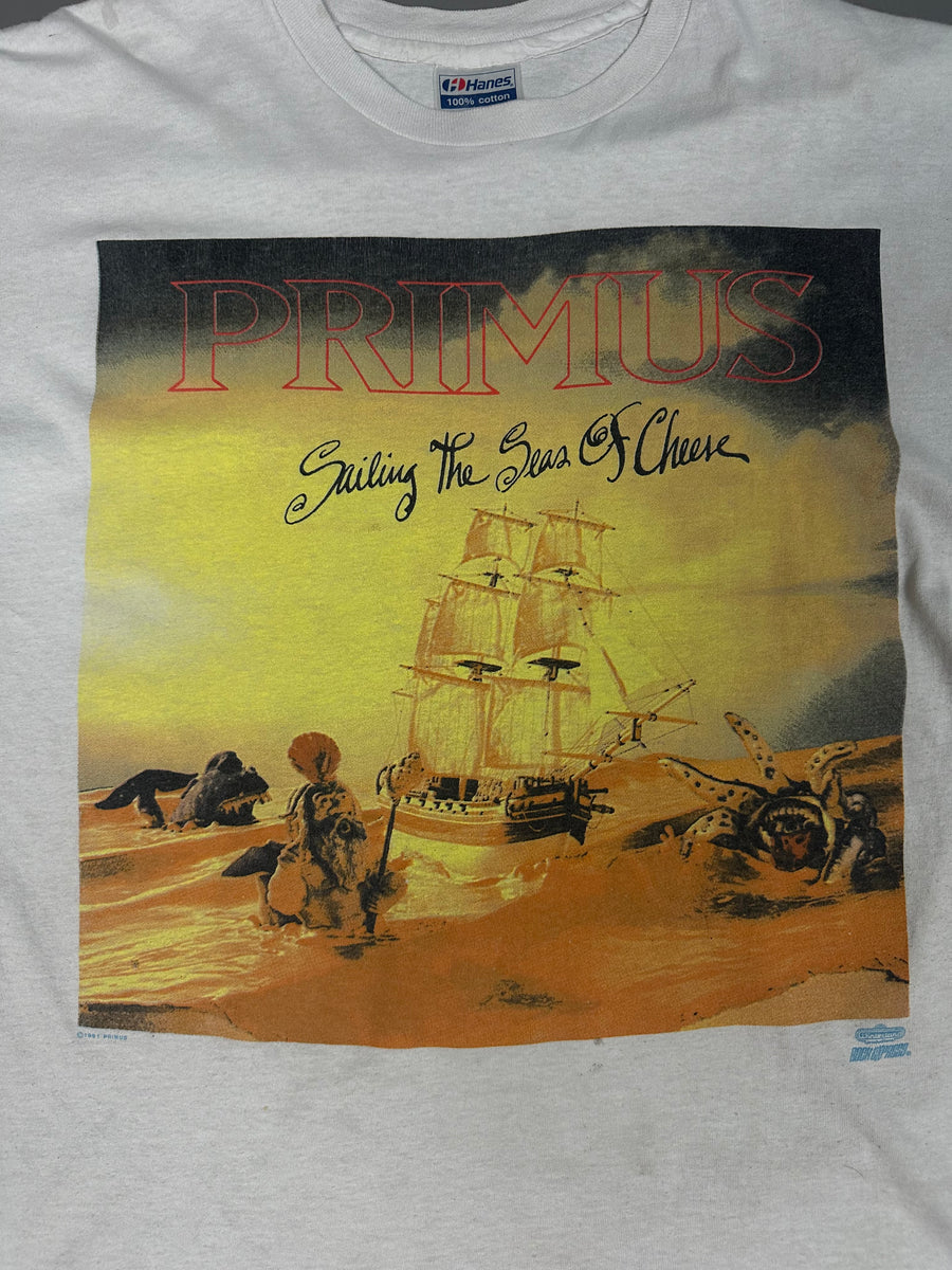 プリムス 1991 セーリング・ザ・シーズ・オブ・チーズ ヴィンテージ Tシャツ