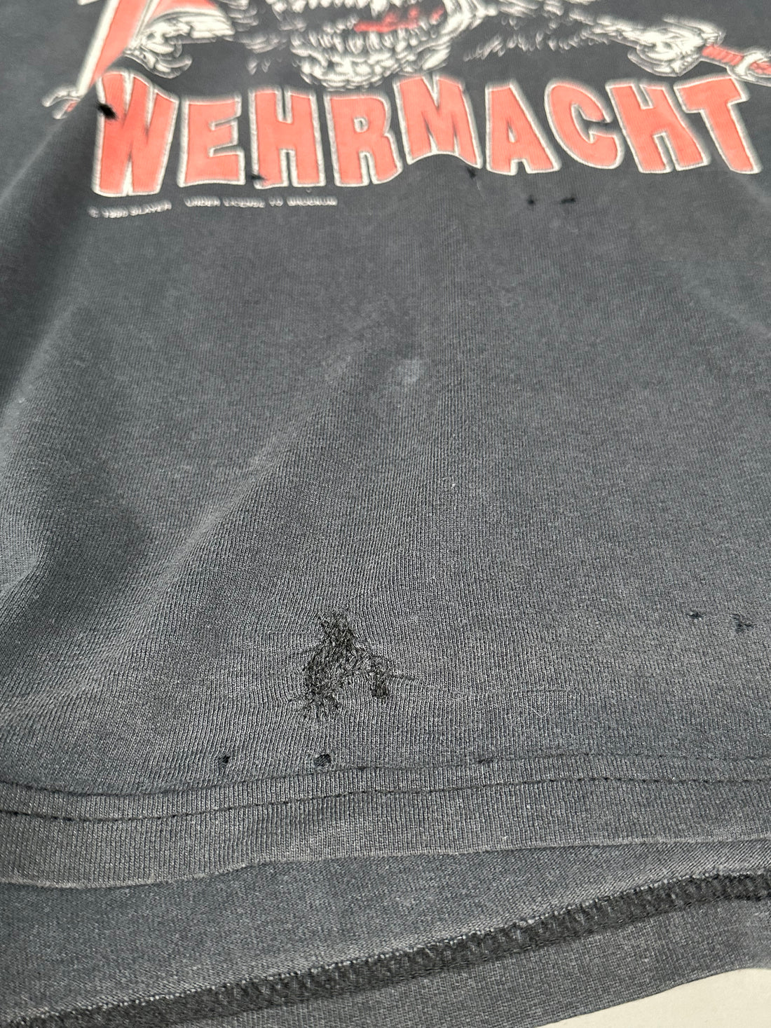 1990年製ヴィンテージ スレイヤー ドイツ国防軍 Tシャツ