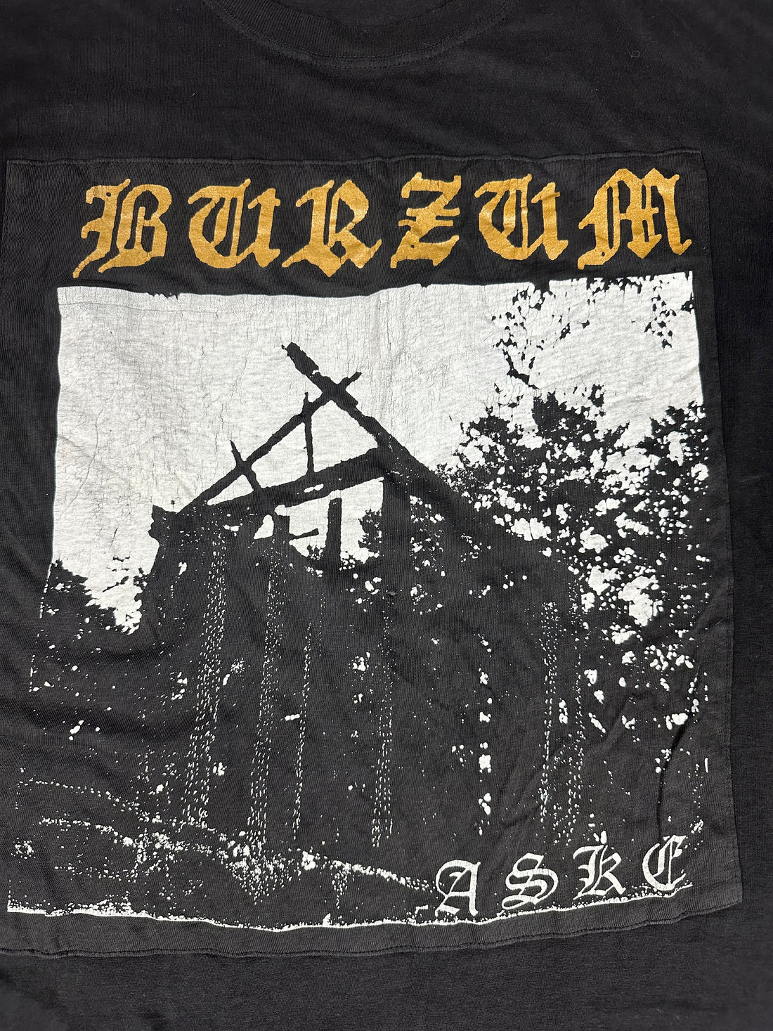 1993年ヴィンテージ Burzum Aske Tシャツ