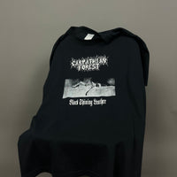 カルパティアフォレスト 1999 ブラックシャイニングレザー ヴィンテージTシャツ