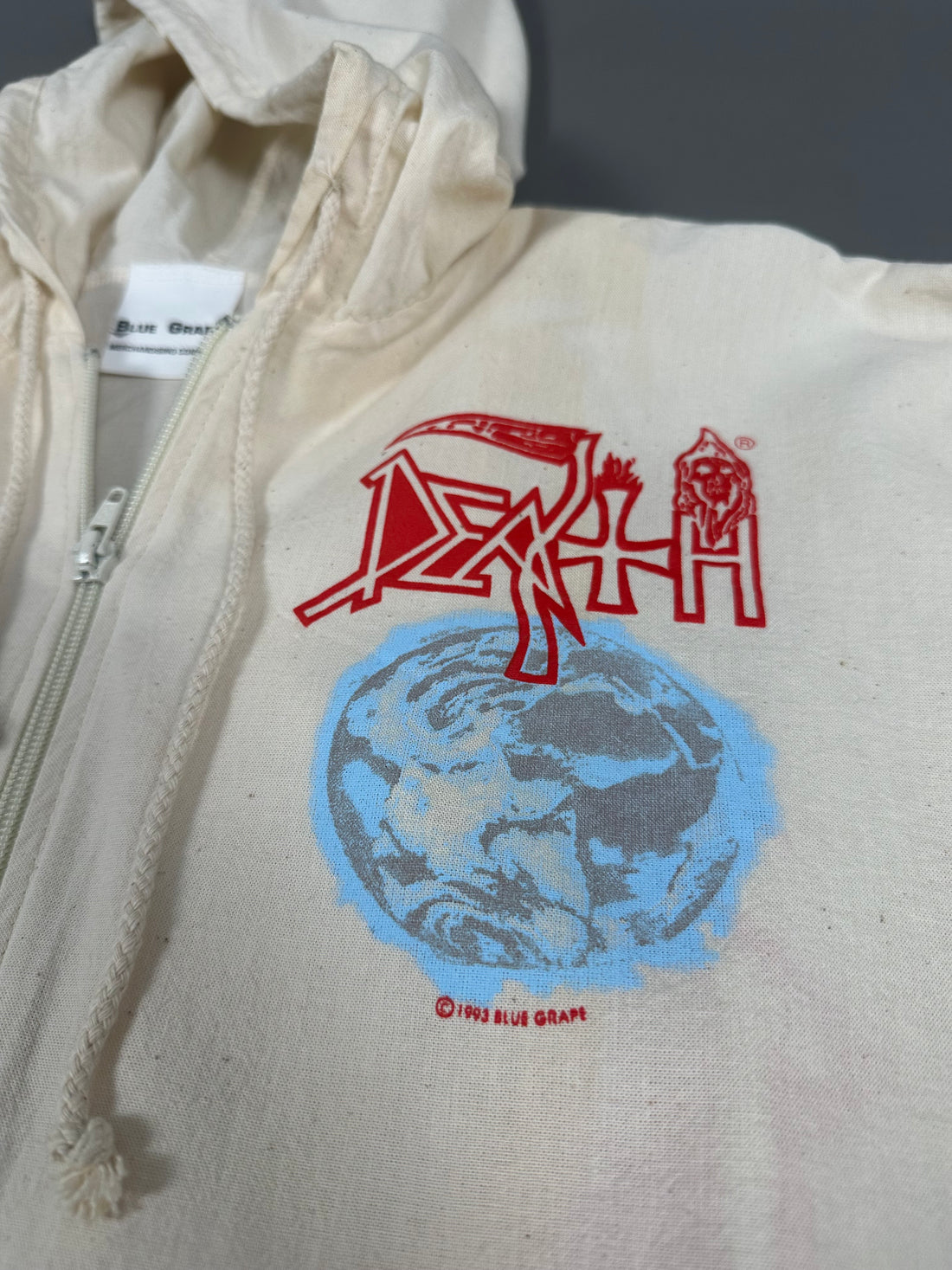 Vintage 1993 Death Individual Thought Patterns Jacket Windbreaker
