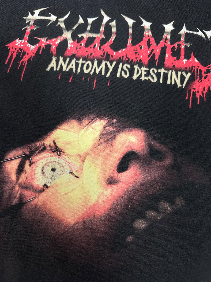 Vintage 2003 Exhumed Anatomy Is Destiny Longsleeve
