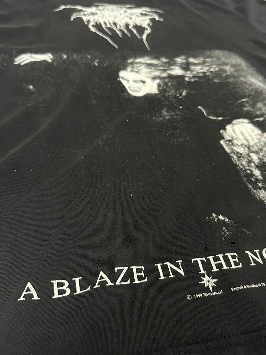 Vintage 1999 Darkthrone Blaze In The Northern Sky T-Shirt
