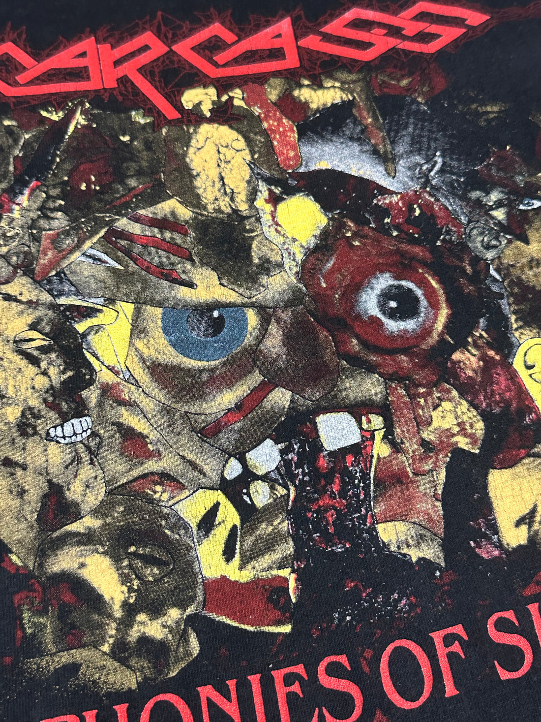 ヴィンテージ 1990 カーカス シンフォニーズ・オブ・シックネス ロングスリーブ