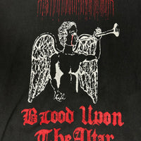 1990年代のヴィンテージ「冒涜の血　祭壇に血を流す」Tシャツ