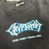 Vintage 2001 Cryptopsy The Pain Cometh T-Shirt