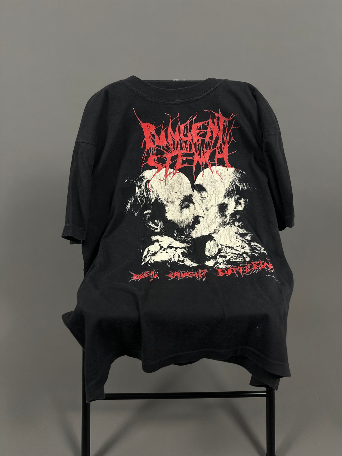 Vintage 1991 Pungent Stench Been Caught Buttering T-Shirt