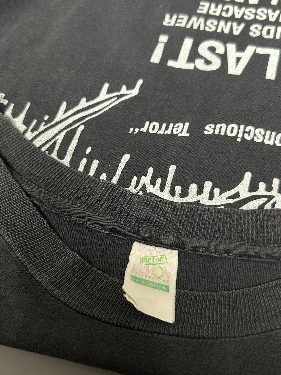 1990年ヴィンテージ ベネディクション サブコンシャス テラー Tシャツ