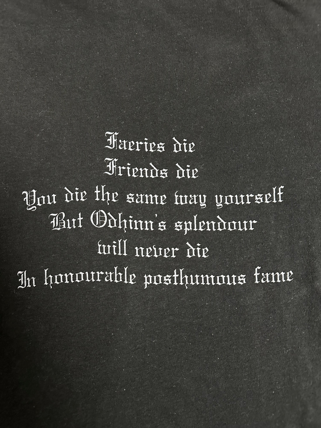 ヴィンテージ 1993 Burzum Det Some Engar Var T シャツ