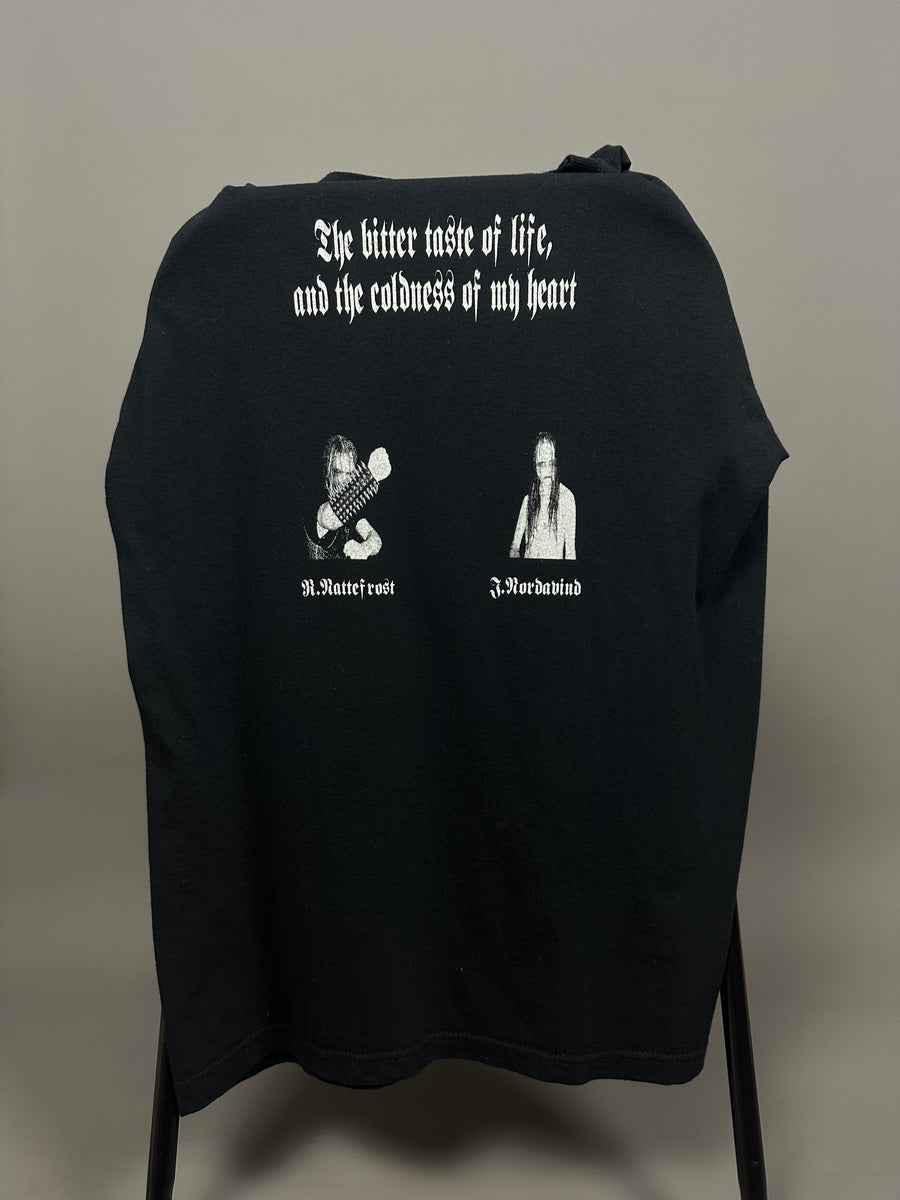 カルパティアフォレスト 1999 ブラックシャイニングレザー ヴィンテージTシャツ