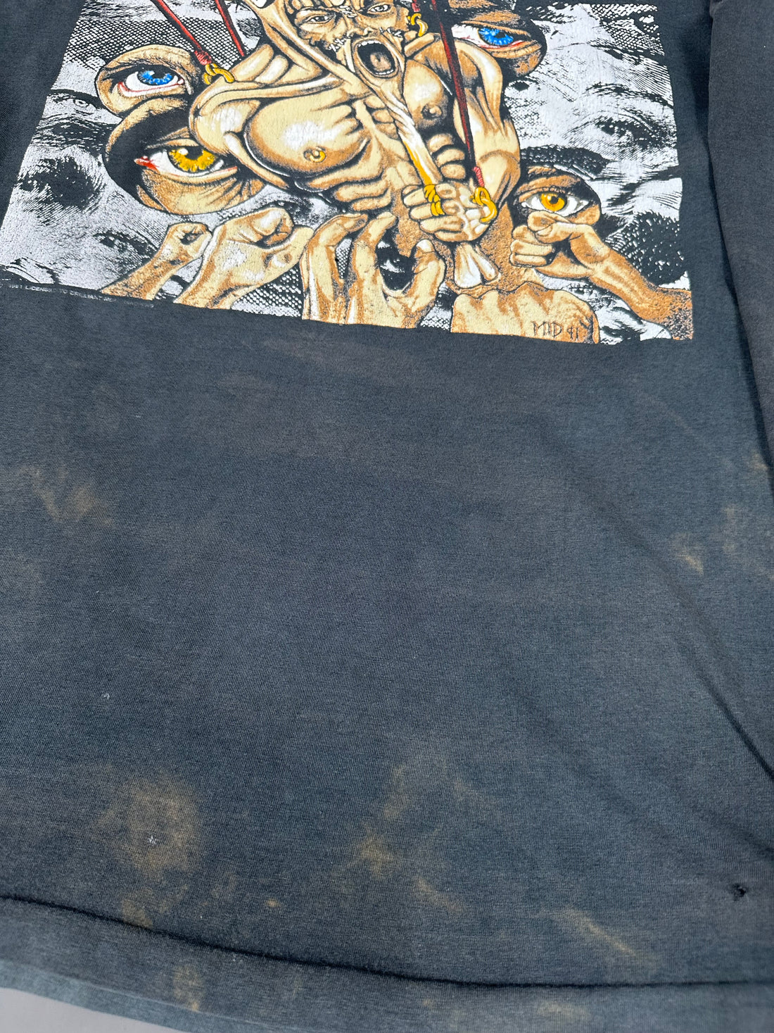 ヴィンテージ 1991 ナパーム・デス マス・アピール・マッドネス ロングスリーブ