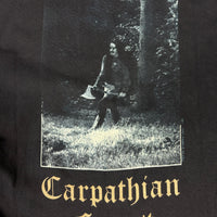 ヴィンテージ 1996 カルパティア・フォレスト アヴァンギャルド・レコード Tシャツ（初版）