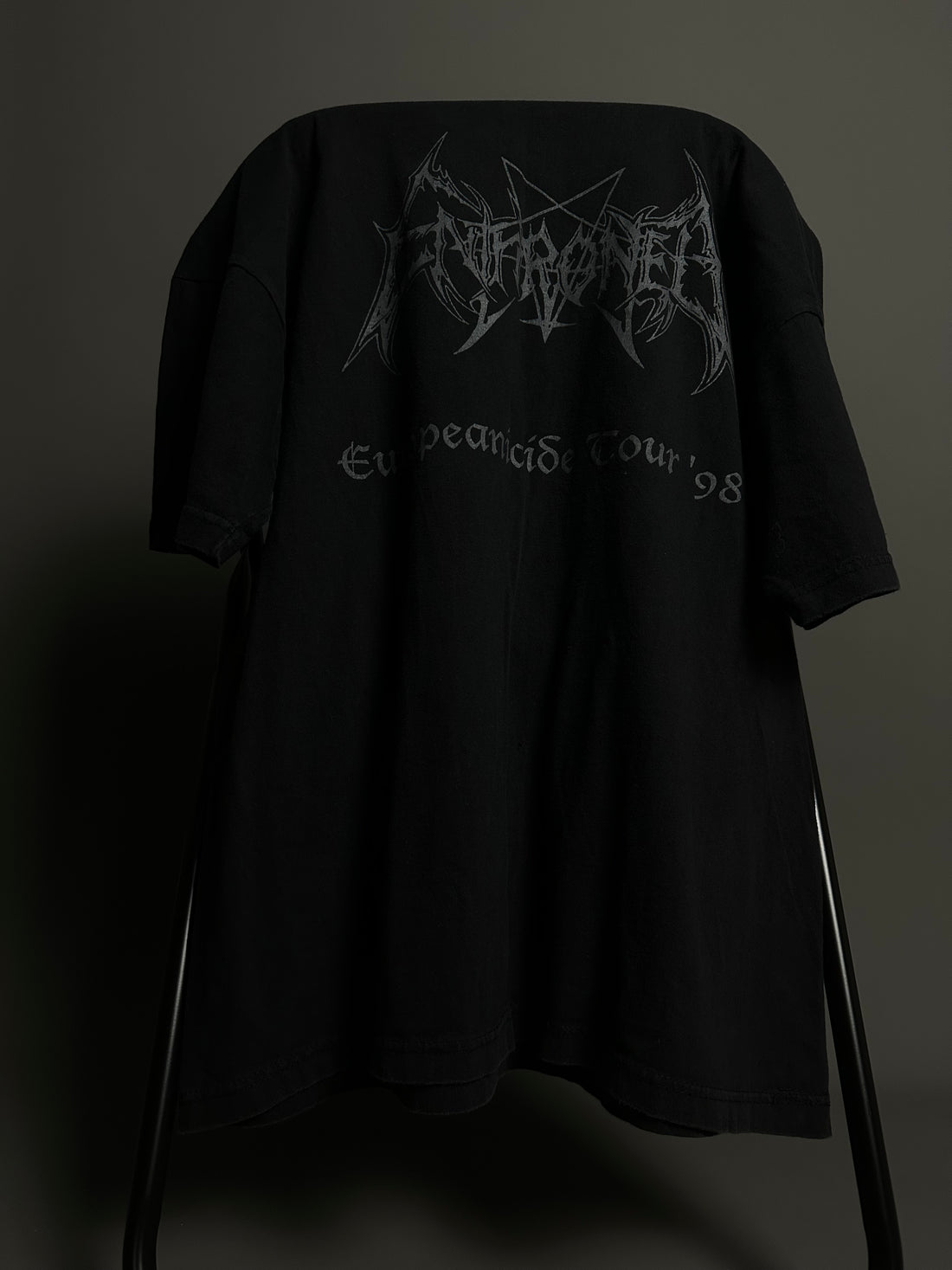 Vintage 1998 Enthroned Europeanicide Tour T-Shirt