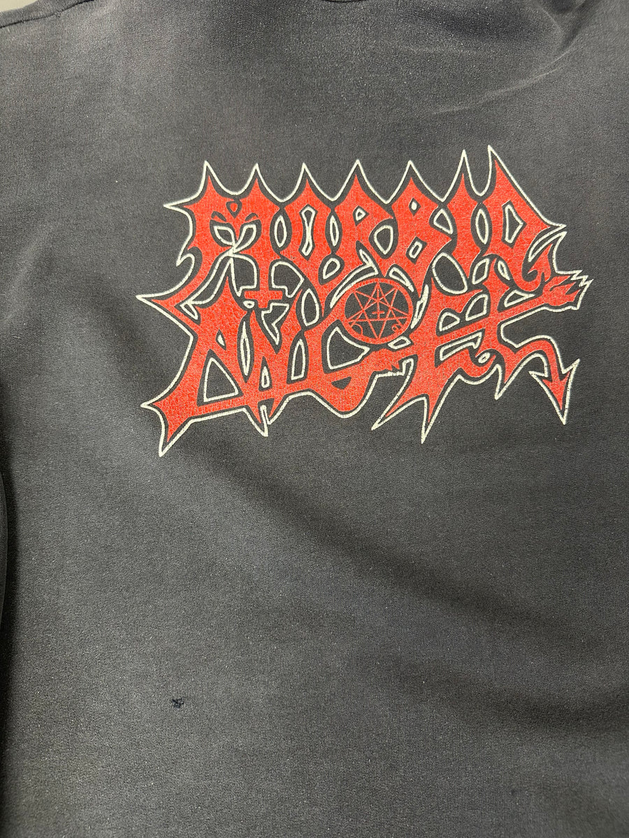 1990年代のヴィンテージ モービッド・エンジェル アニヒラトン スウェットシャツ