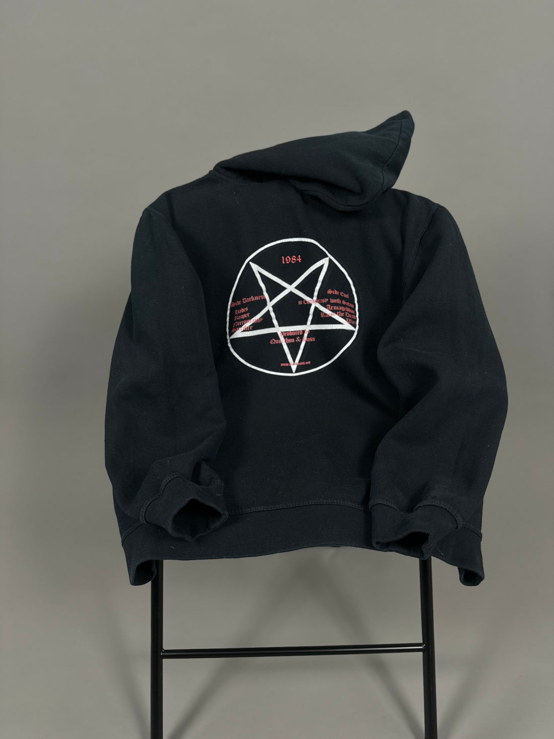 Bathory 2009 Goat Logo Black Mark Sweatshirt Zipper