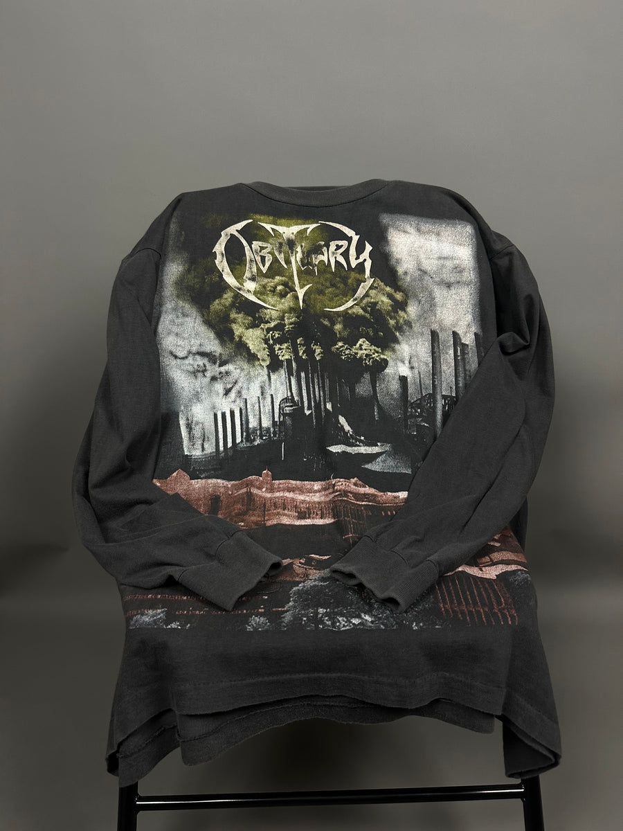 1994年の世界終焉に関する訃報 ヴィンテージ 長袖