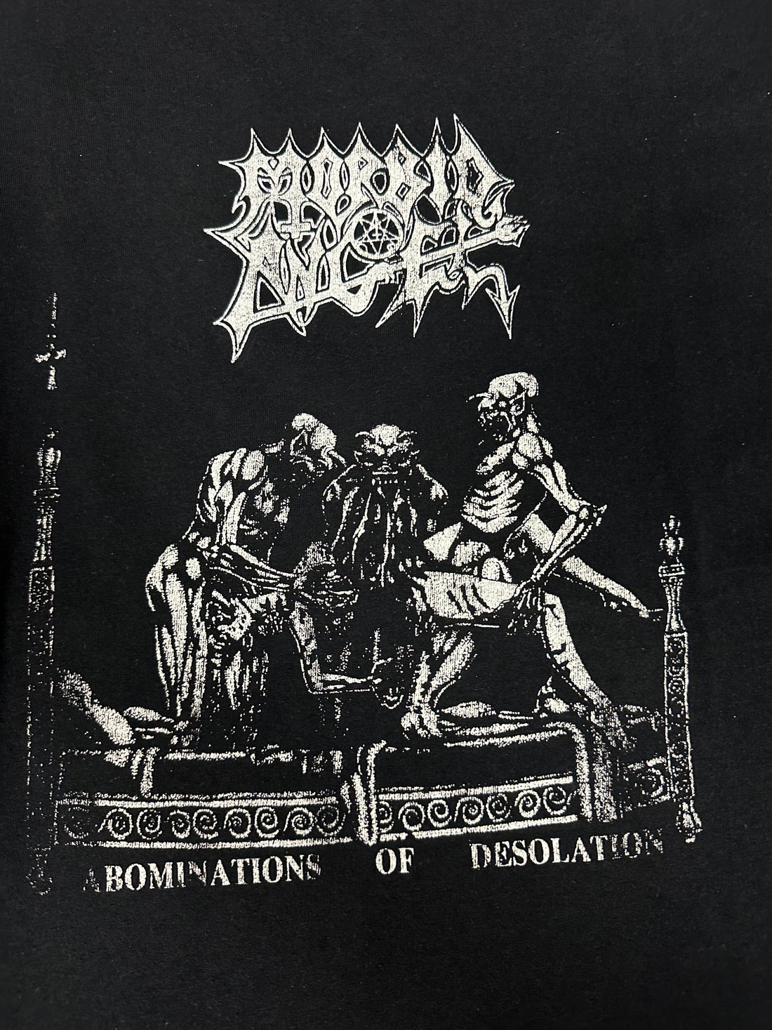 Vintage 1990s Morbid Angel Abominations Of Desolation T-Shirt