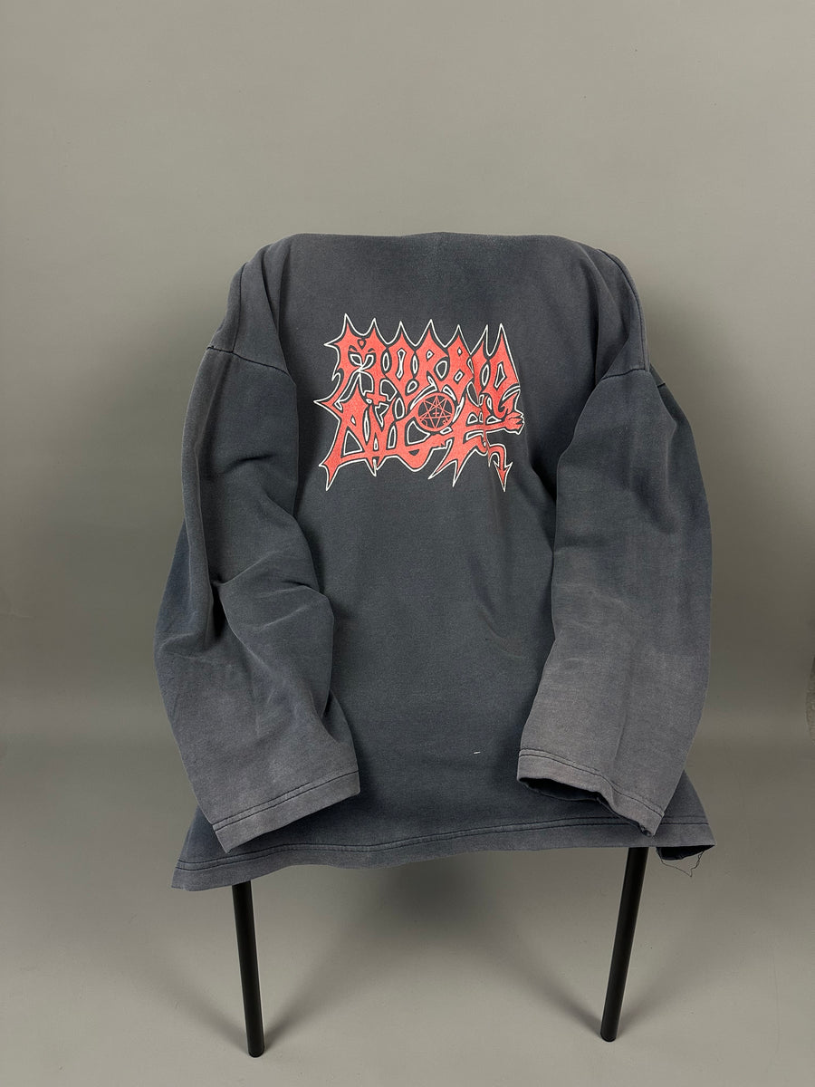 1990年代のヴィンテージ モービッド・エンジェル アニヒラトン スウェットシャツ