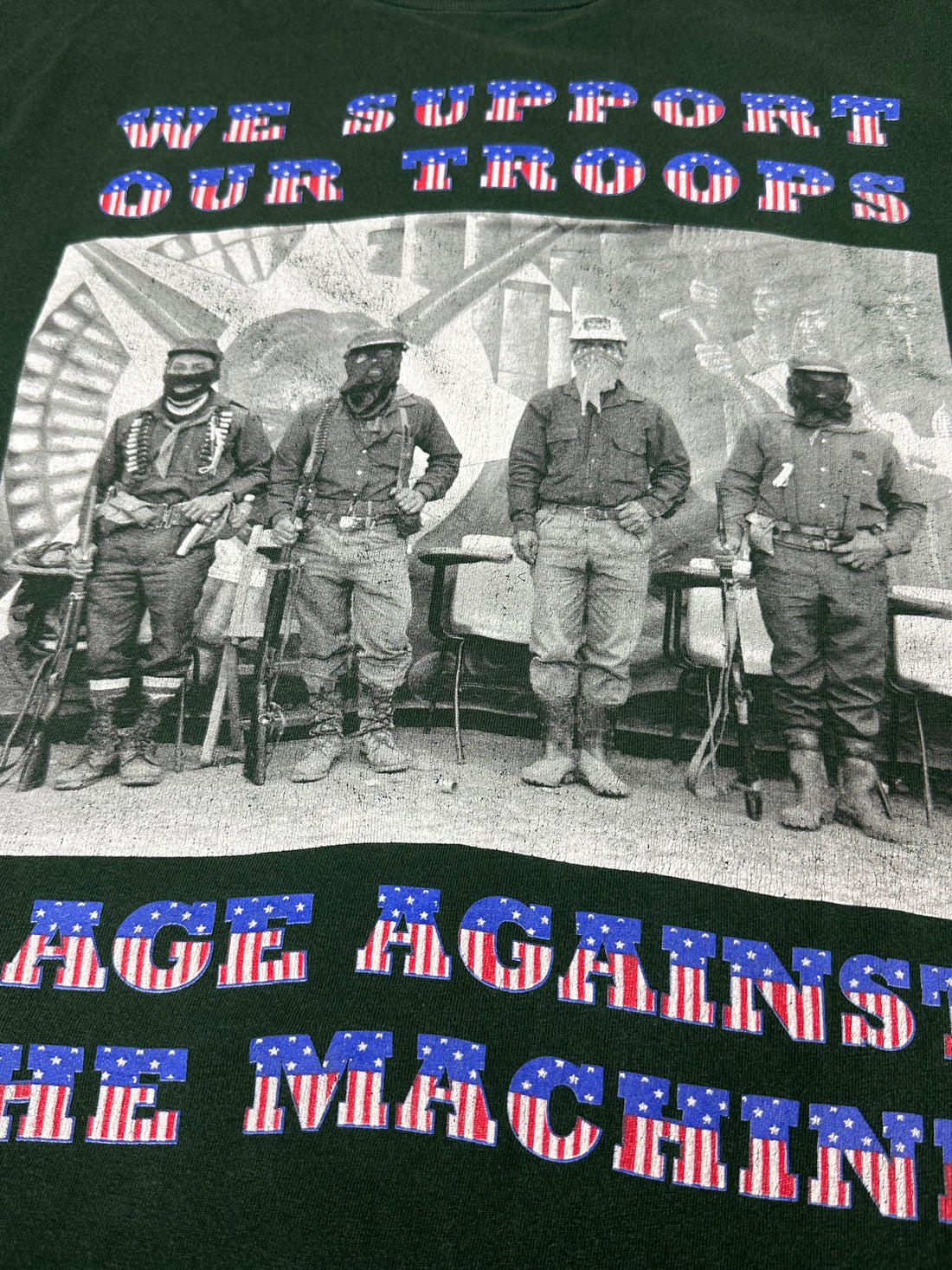 レイジ・アゲインスト・ザ・マシーン 1990年代 サポート・トゥループス ヴィンテージTシャツ