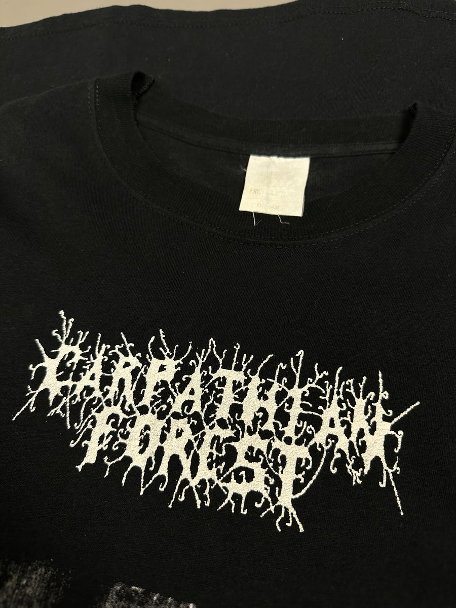 カルパティアフォレスト 1999 ブラックシャイニングレザー ヴィンテージTシャツ