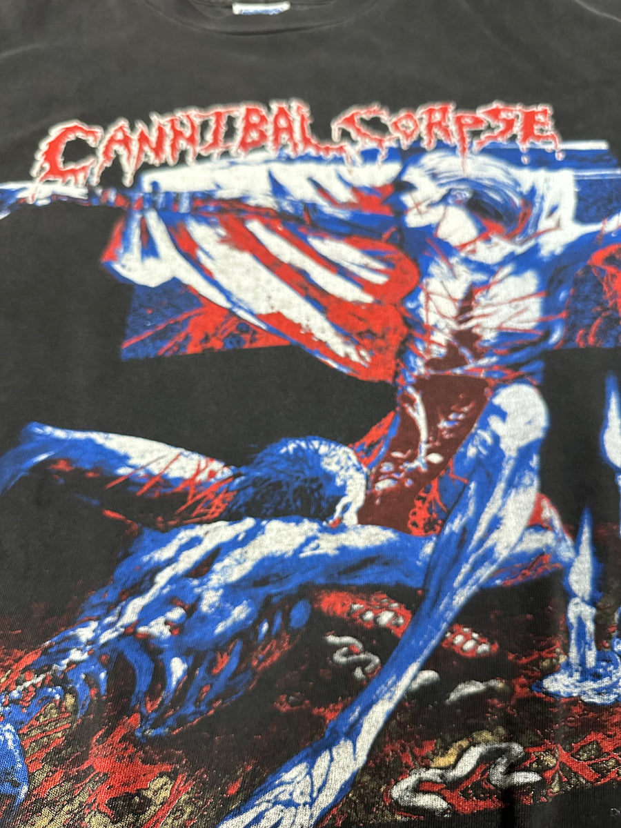 1992年ヴィンテージ カンニバル・コープス トゥーム・オブ・ザ・マルチレイテッド Tシャツ