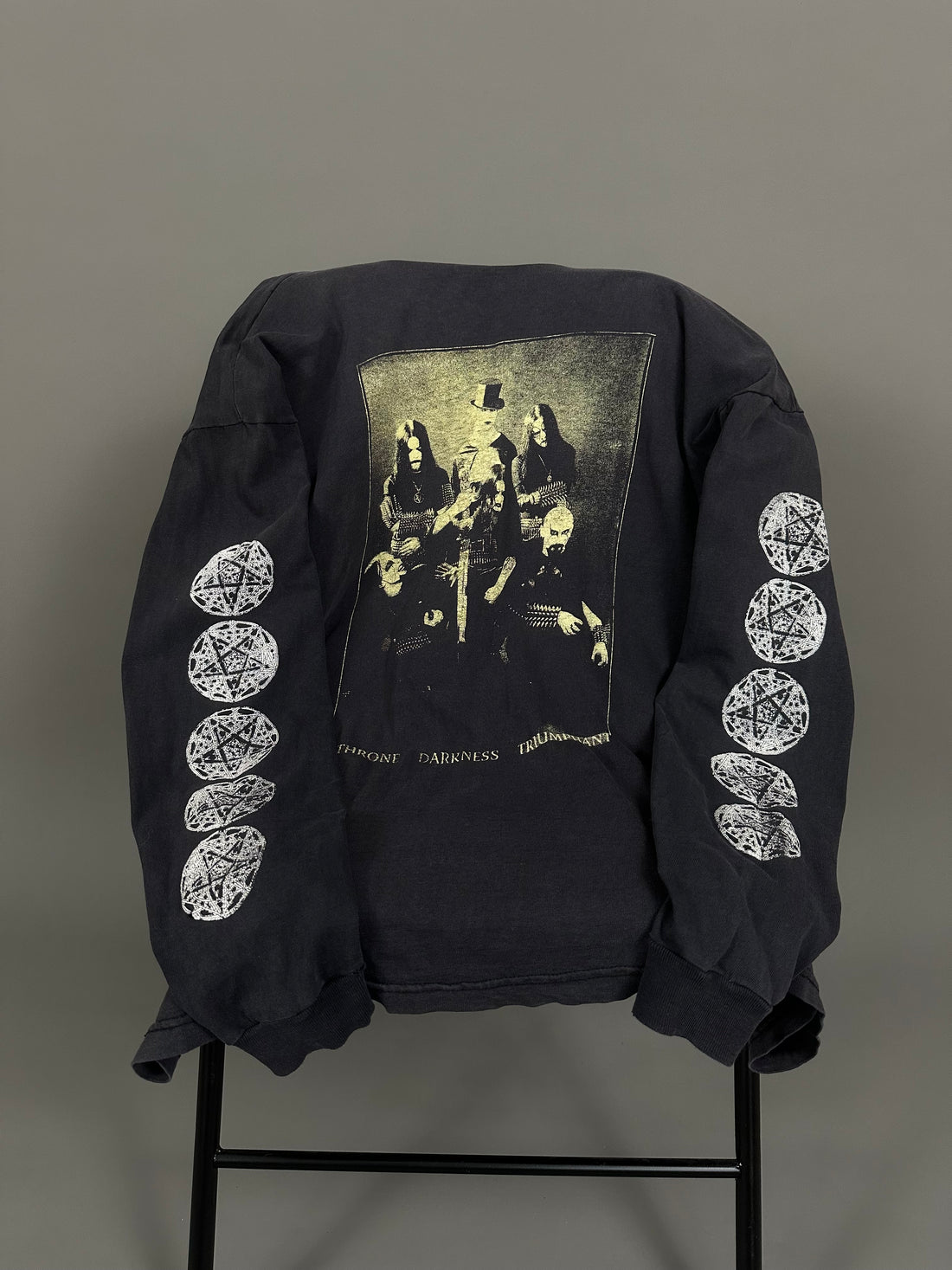 Vintage 1990s Dimmu Borgir Enthrone Darkness Triumphant Longsleeve