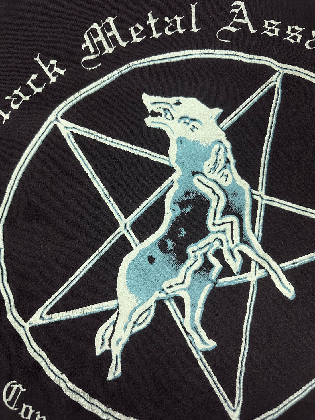 1998年製ヴィンテージ マルドゥック ブラックメタルアサルト Tシャツ