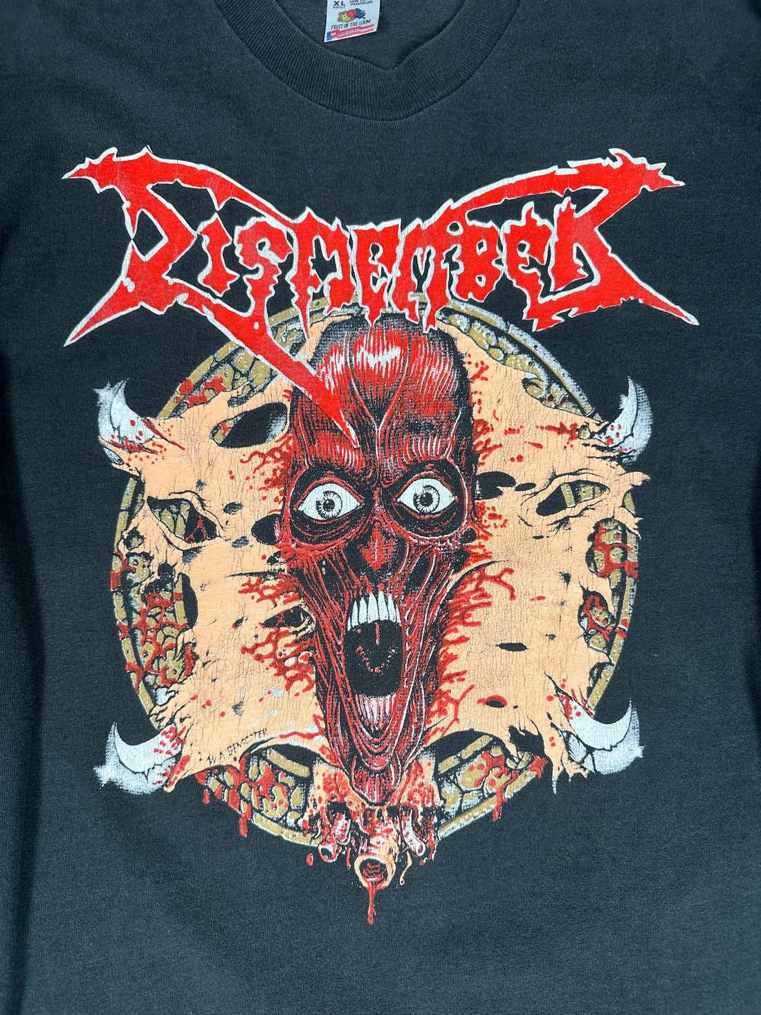 ヴィンテージ 1993 ディスメンバー 北米ツアー ロングスリーブ