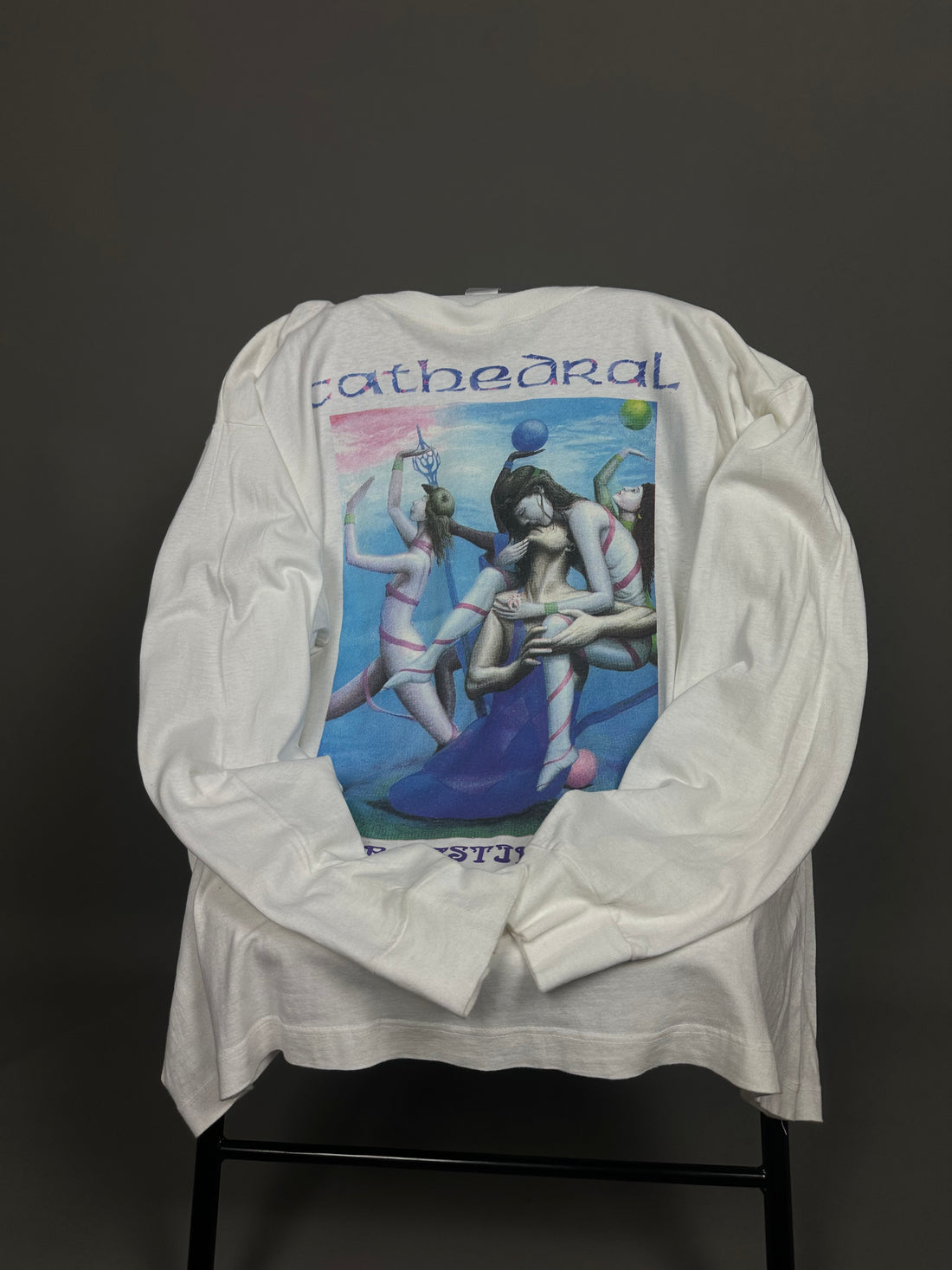 ヴィンテージ 1990 カテドラル ネバー ラスティング ラブ ロングスリーブ