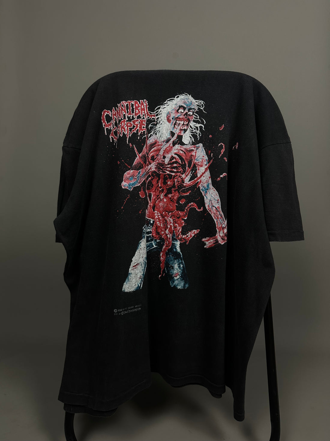 1992年ヴィンテージ カンニバル・コープス イートン バック・トゥ・ライフ Tシャツ